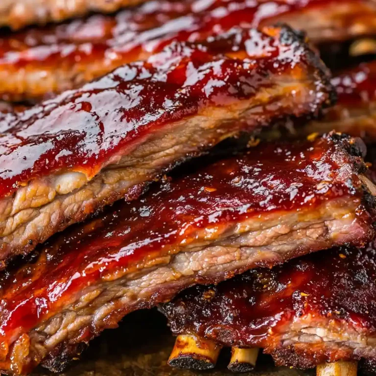 Grilled BBQ Baby Back Ribs