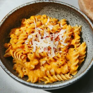 Healthy Pumpkin Pasta (Low Carb, High Protein)