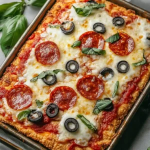 High Protein Pizza with Chicken Crust