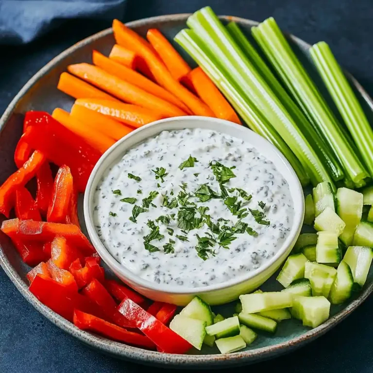 Ranch Dip with Cottage Cheese