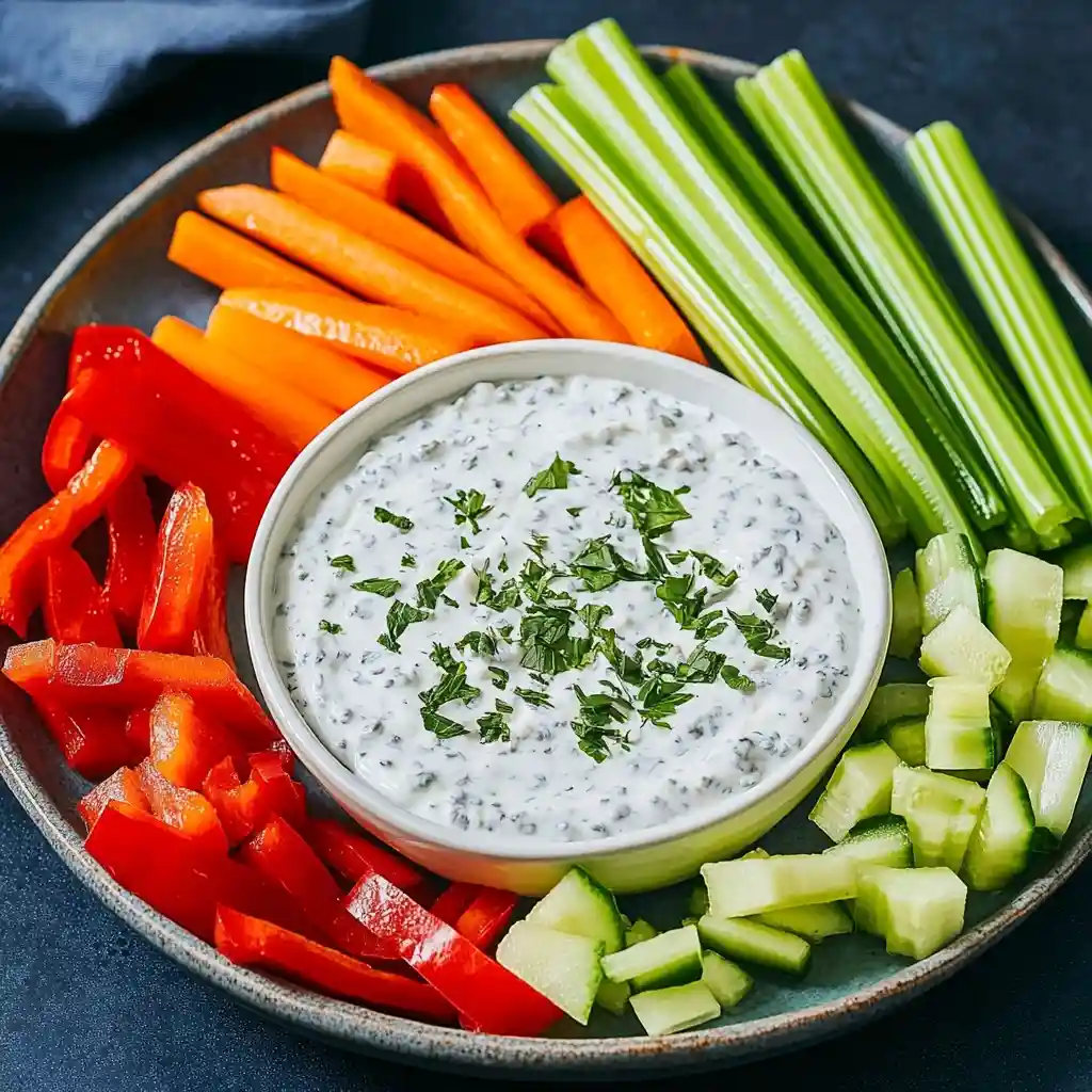 Ranch Dip with Cottage Cheese