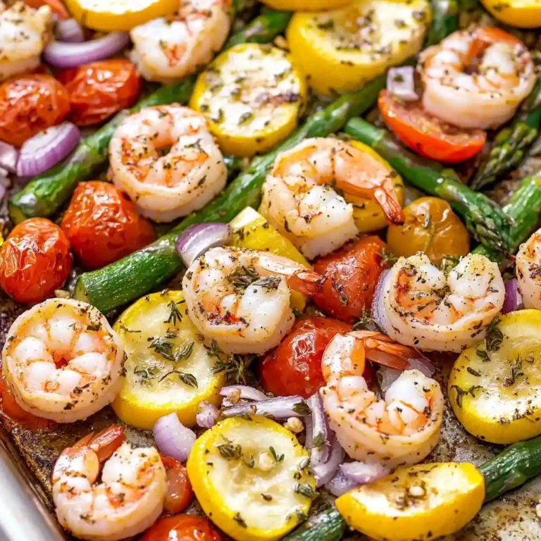 Sheet Pan Shrimp and Vegetables