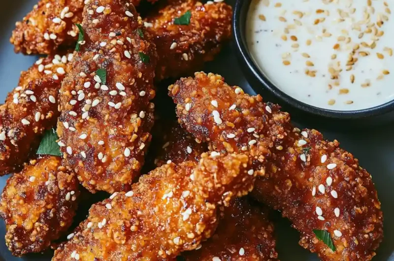 Spicy Sticky Chicken Tenders (Low Carb)