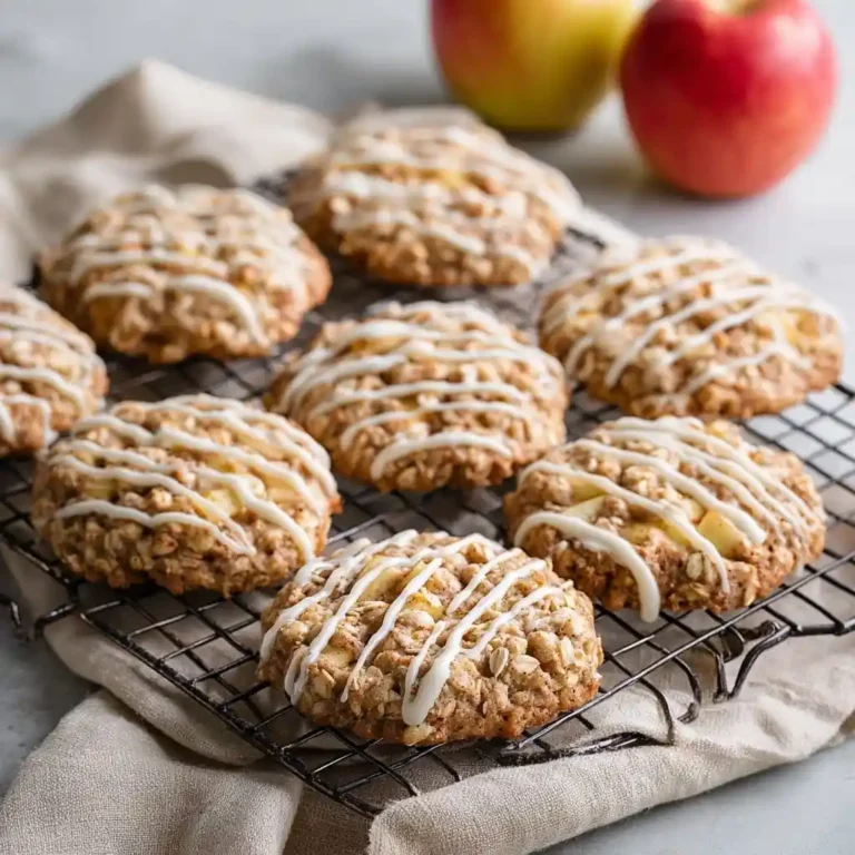 Apple Cinnamon Oatmeal Cookies