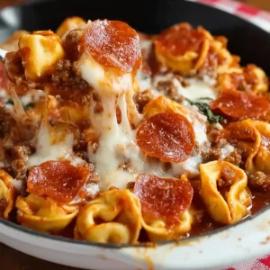 Baked Pizza Tortellini – Easy & Cheesy Comfort Food