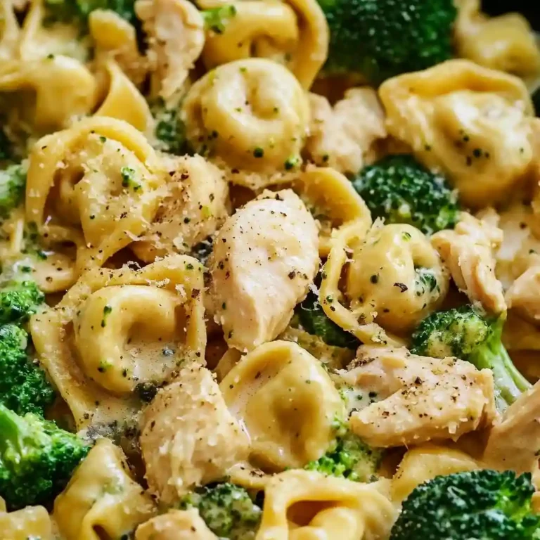 Cheesy Chicken Broccoli Tortellini
