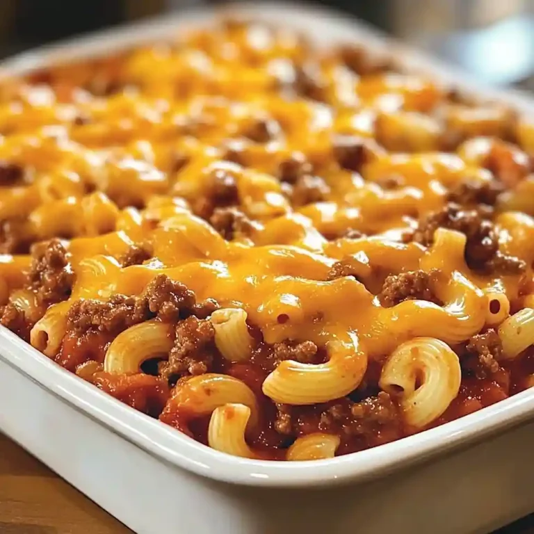 Coney Chili Mac Casserole