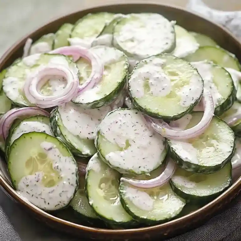 Creamy Cucumber Salad
