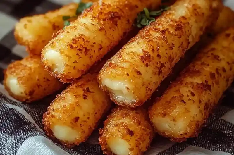 Crispy Hungarian Potato Cheese Sticks