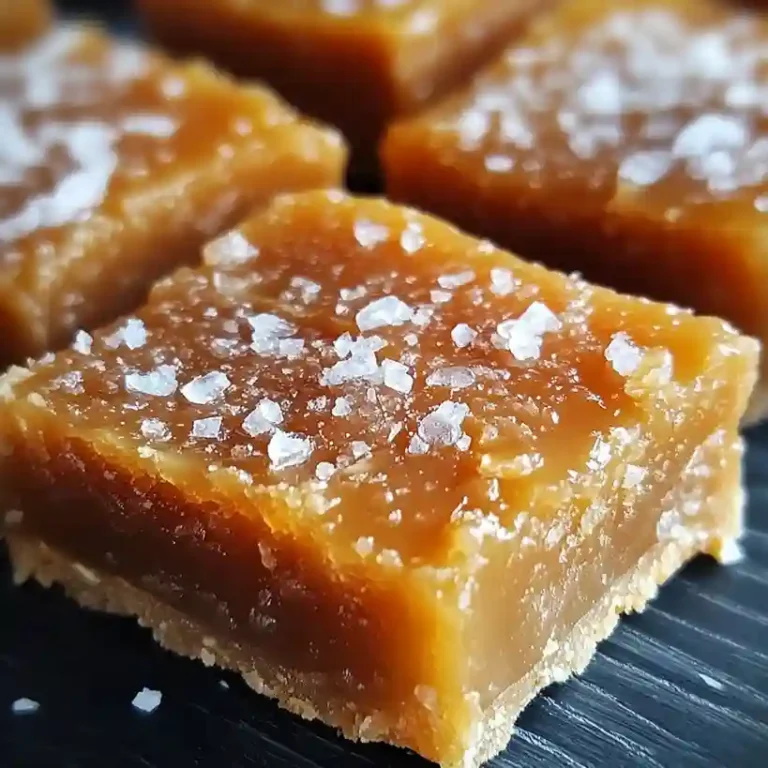 Salted Caramel Butter Bars