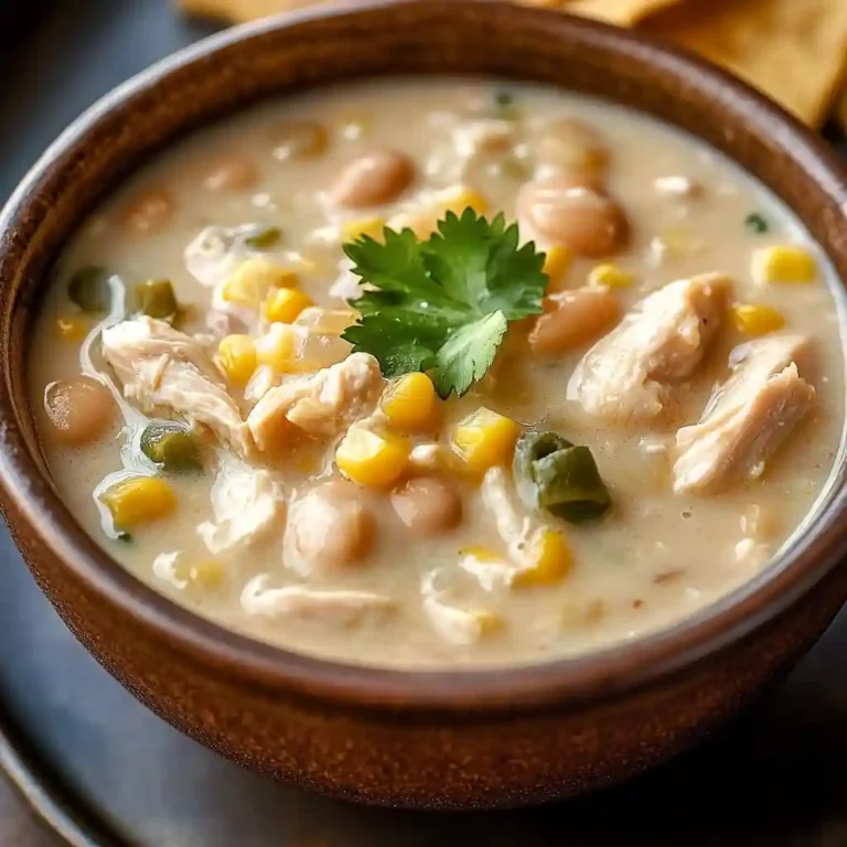 Irresistibly Creamy White Turkey Chili