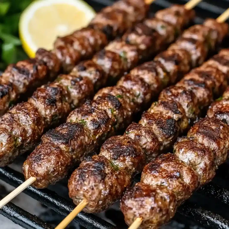Irresistibly Juicy Middle Eastern Kofta Kebabs