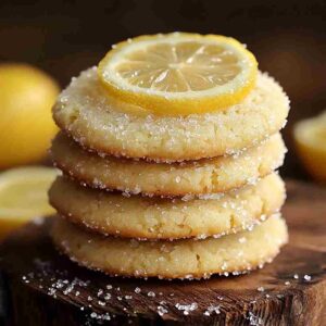Lemon Sugar Cookies Recipe