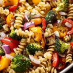 Mediterranean baked goncchi with summer vegetables
