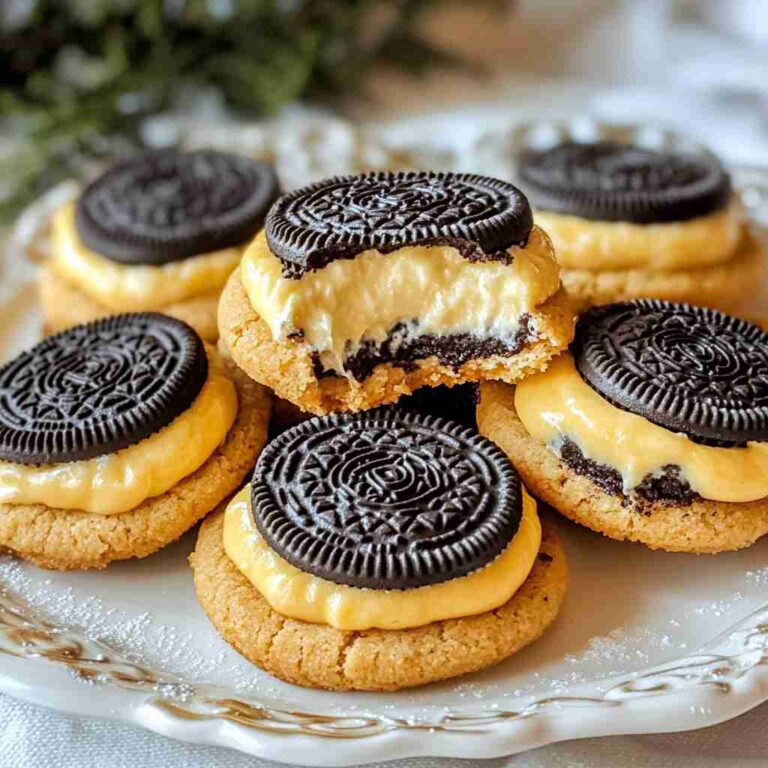 Oreo Cheesecake Stuffed Cookies