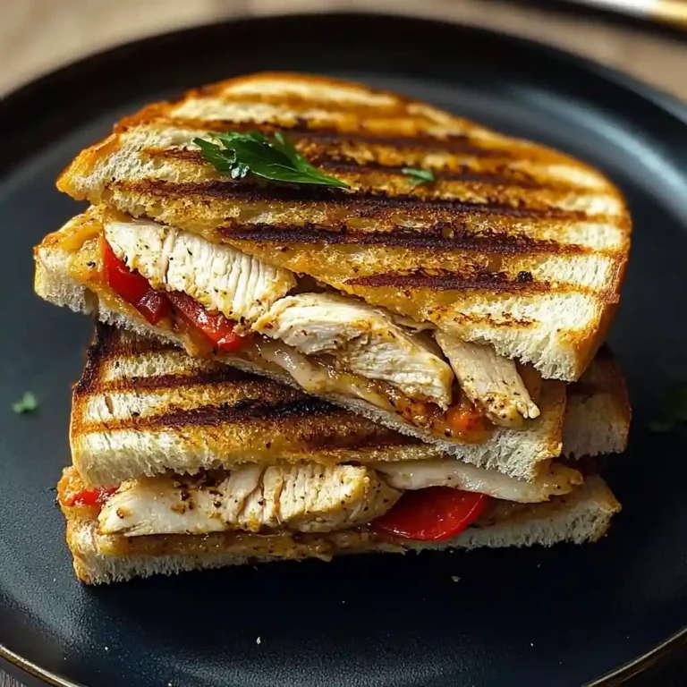 Panera Bread Chipotle Chicken Panini Copycat