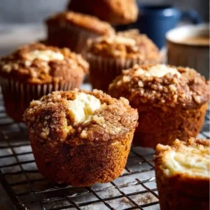 Pumpkin Cream Cheese Muffins