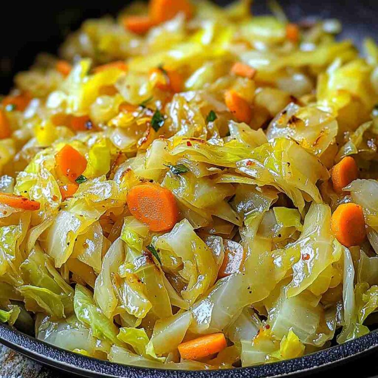 Savory Southern Fried Cabbage
