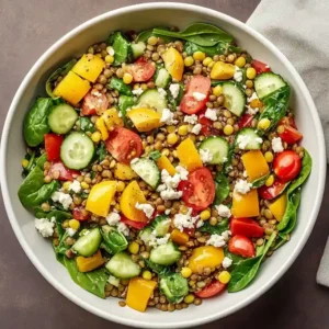 Summer Lentil Salad