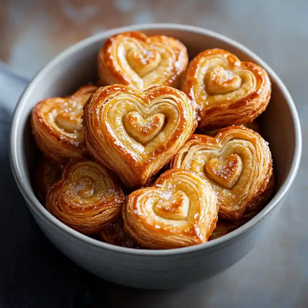 Traditional French Palmiers