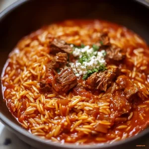 Youvetsi Recipe