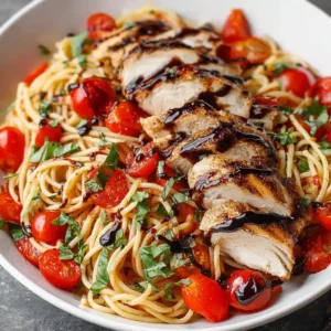 Bruschetta Chicken Pasta – Fresh, Flavorful & Easy