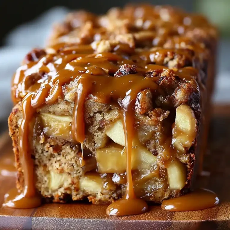 Caramel Apple Fritter Bread