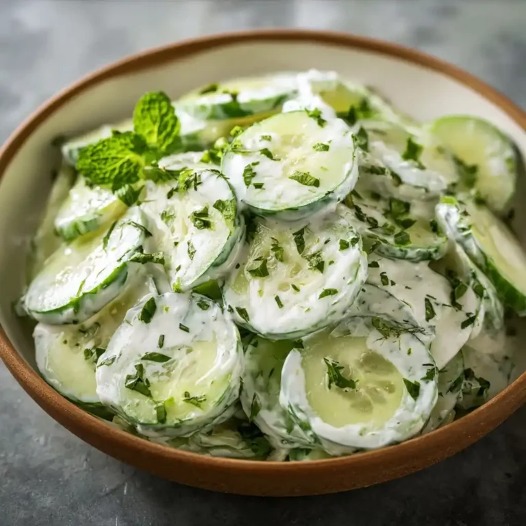 Chilled Cucumber Ranch Crack Salad