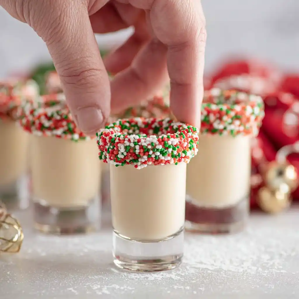 Christmas Sugar Cookie Shots