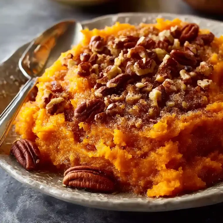 Crockpot Sweet Potato Soufflé