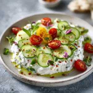 5 Easy Steps to a Refreshing Cucumber Cottage Cheese Dip