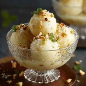 Custard Rasgulla Bliss – A Creamy Twist on the Classic Dessert