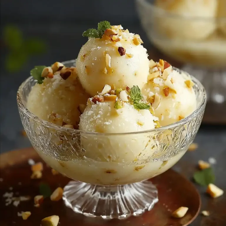 Custard Rasgulla Bliss
