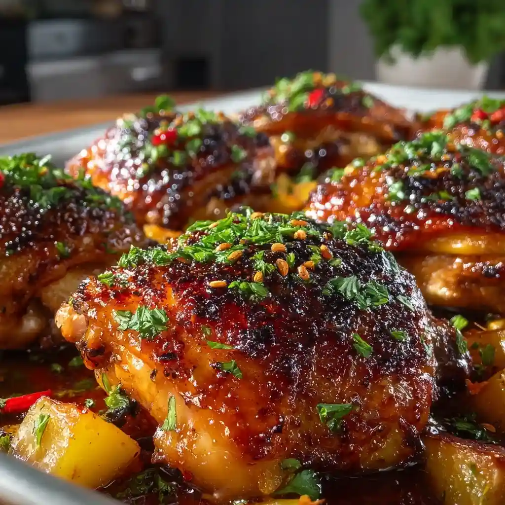 Hawaiian Chicken Sheet Pan