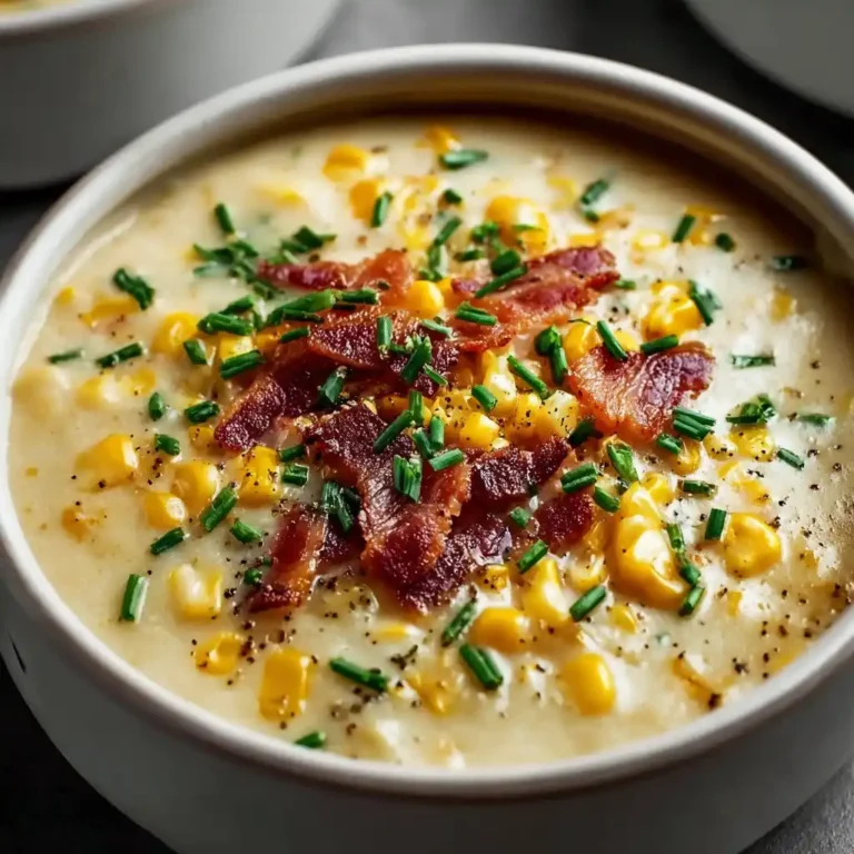 Heavenly Sweetcorn Chowder