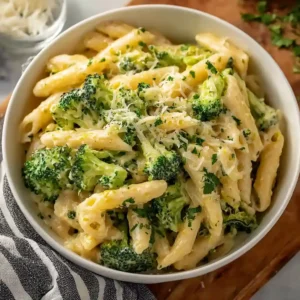 Homemade Cheesy Broccoli Pasta