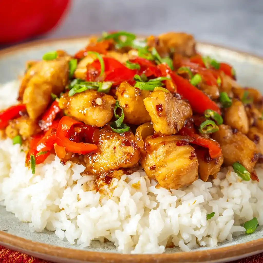 Honey Pepper Chicken And Rice