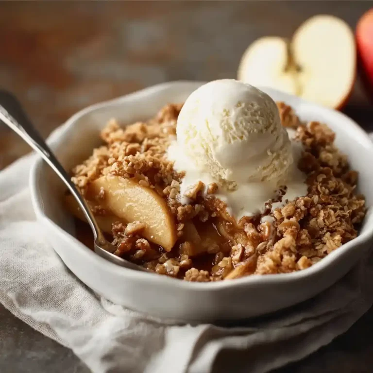 Maple Walnut Apple Crisp