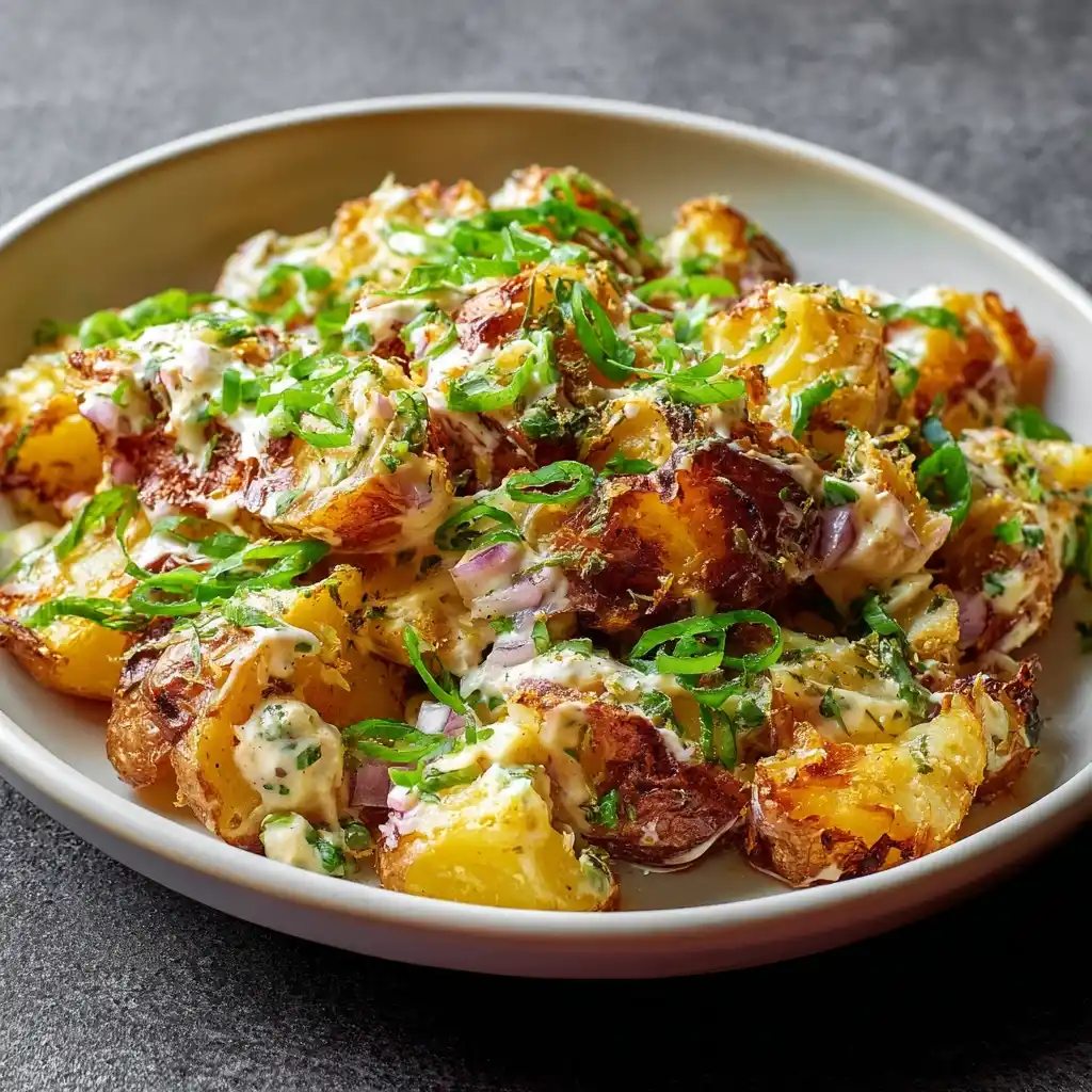 Smashed Potato Salad