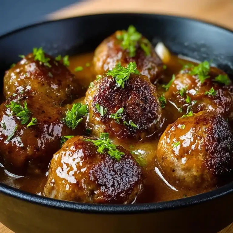 Meatballs with Gravy