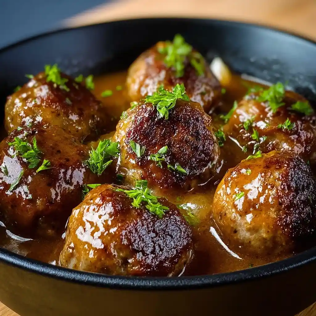 Meatballs with Gravy
