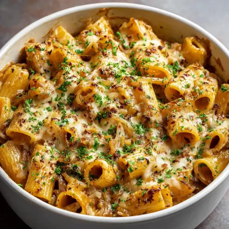 One-Pot French Onion Pasta