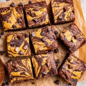 Pumpkin Brownies