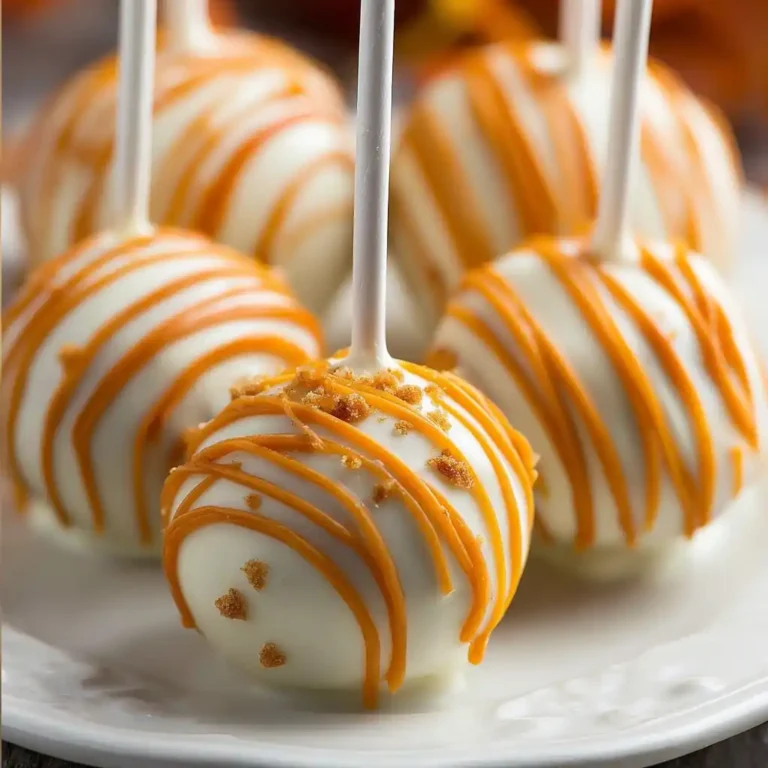 Pumpkin Cake Pops