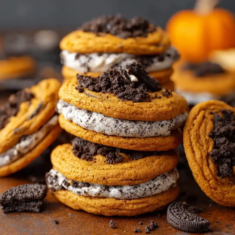 Pumpkin Oreo Cookies