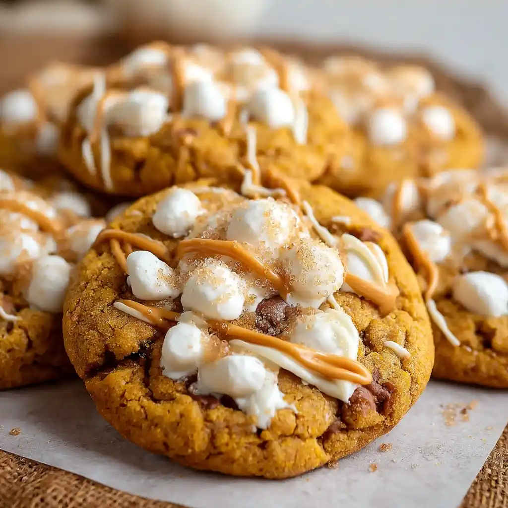 Pumpkin Toffee Cookies