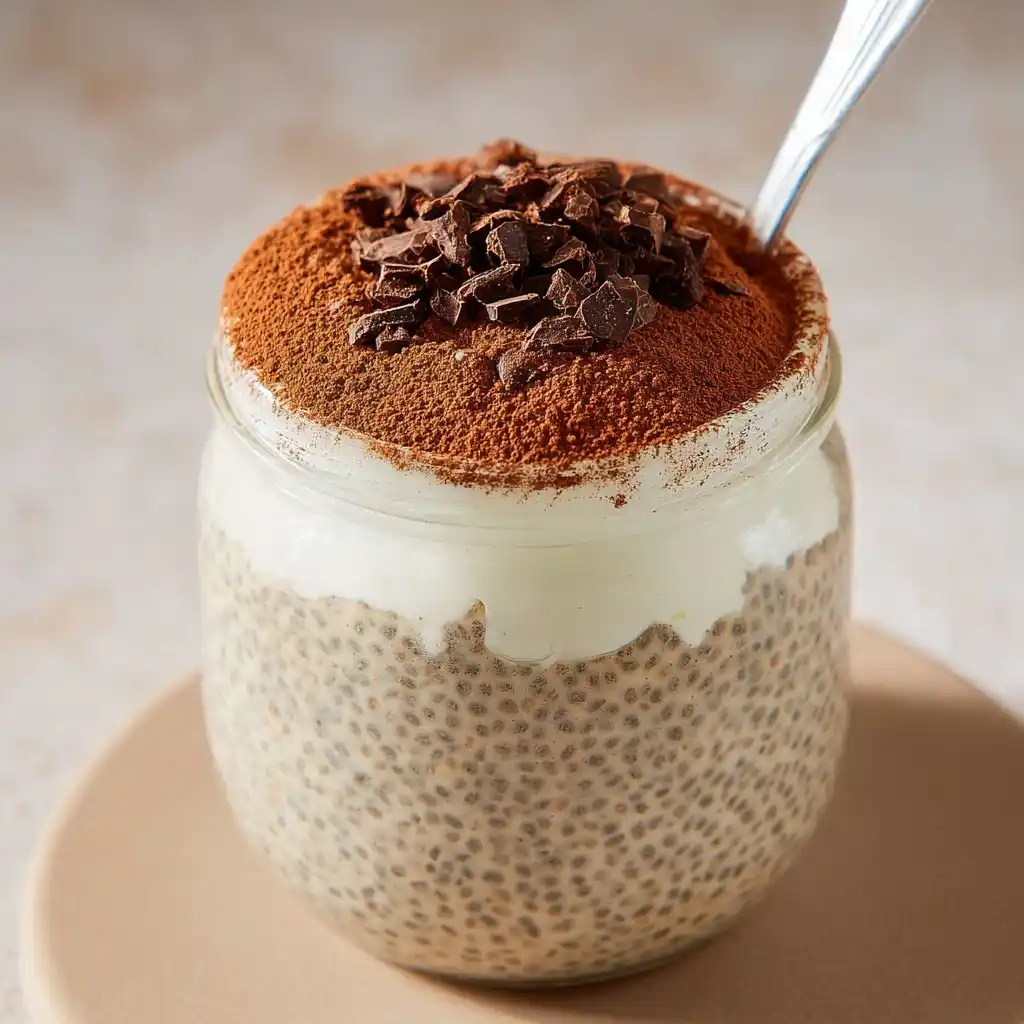 Tiramisu Chia Pudding