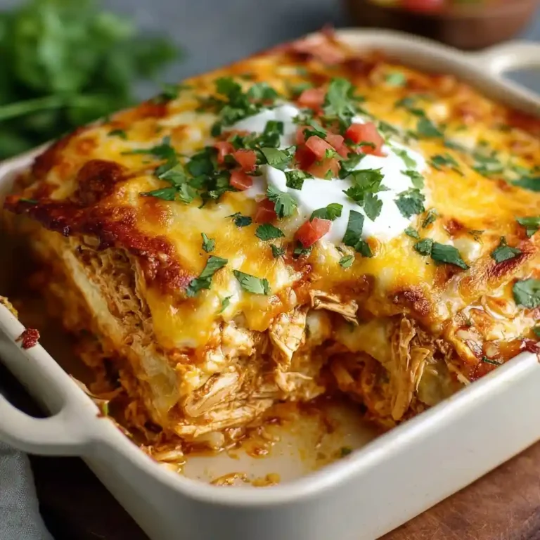 Viral Chicken Tortilla Bake