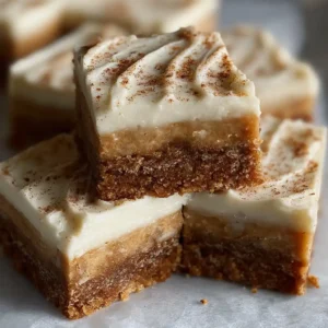 Best Apple Cinnamon Blondies with Maple Cream Cheese Frosting