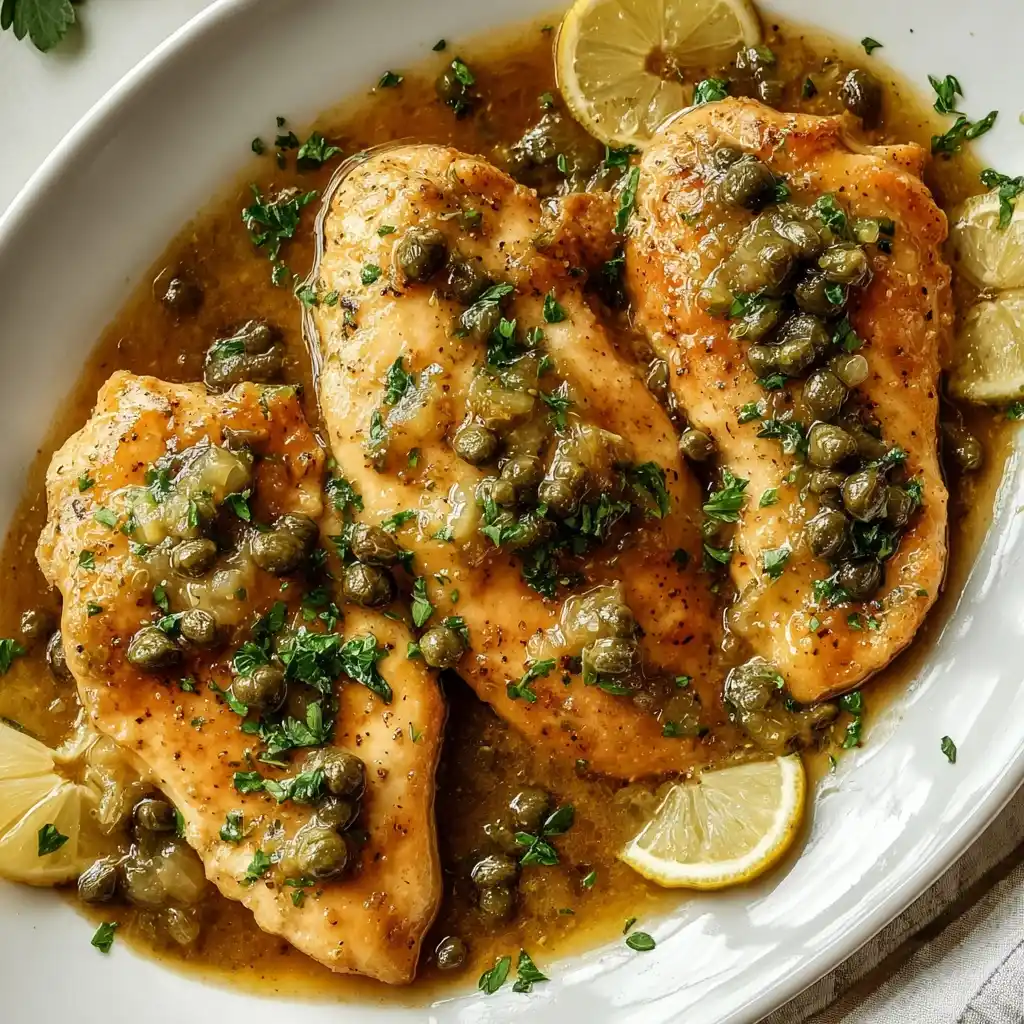 Crockpot Chicken Piccata